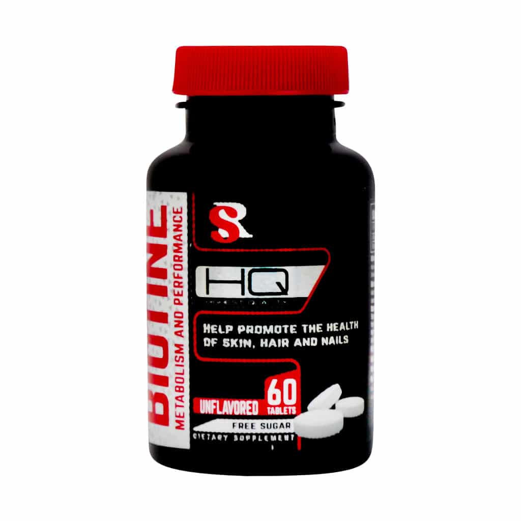 قرص بیوتین 4500 میلی گرم sr رابو سلامت 60 عددی