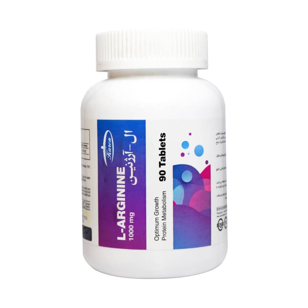 قرص ال آرژنین 1000 میلی0گرم کارن | تقویت عملکرد ورزشی و سلامت قلب
